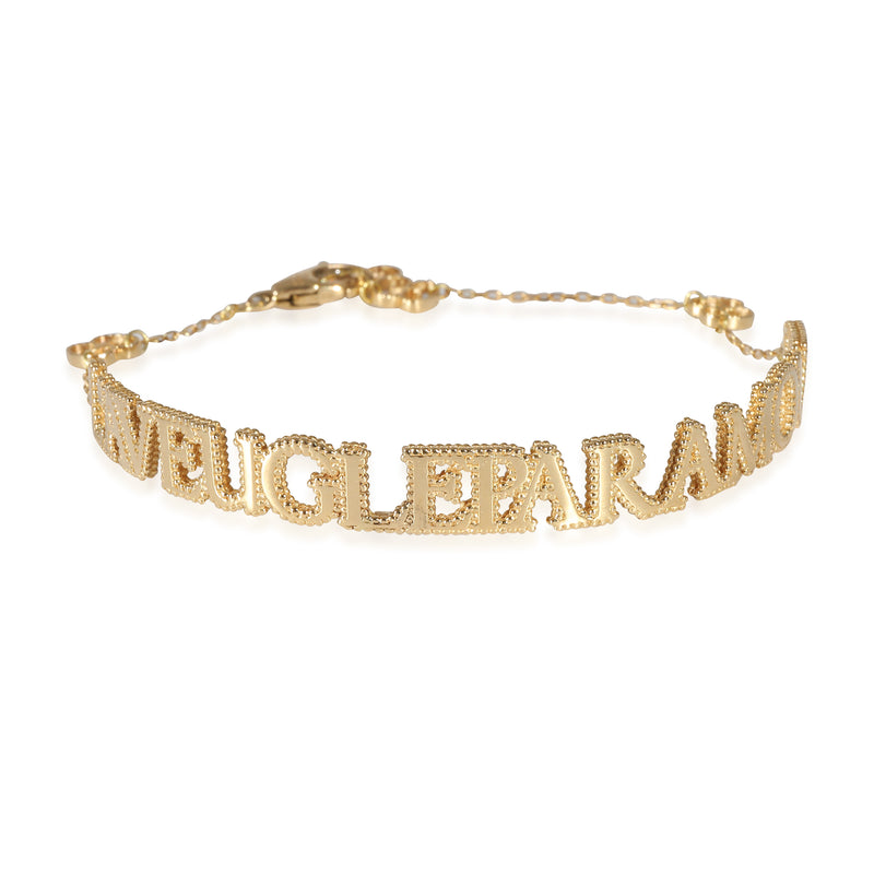 LAveugle Par Amour Bracelet in 18K Yellow Gold