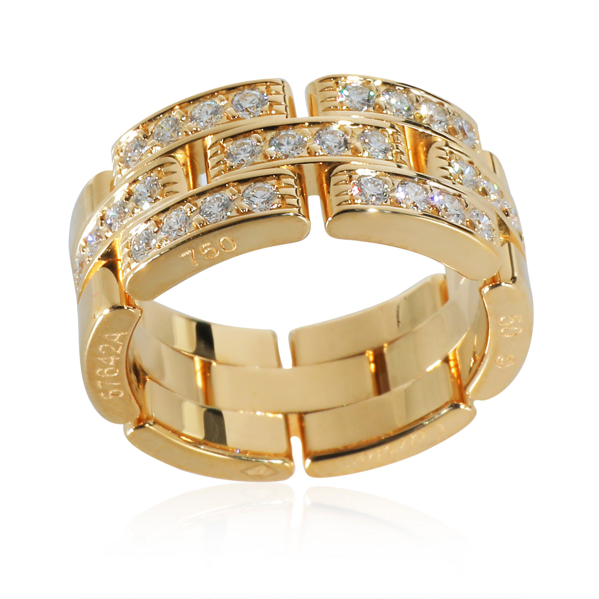 Maillon Panthere Band (Yellow Gold)