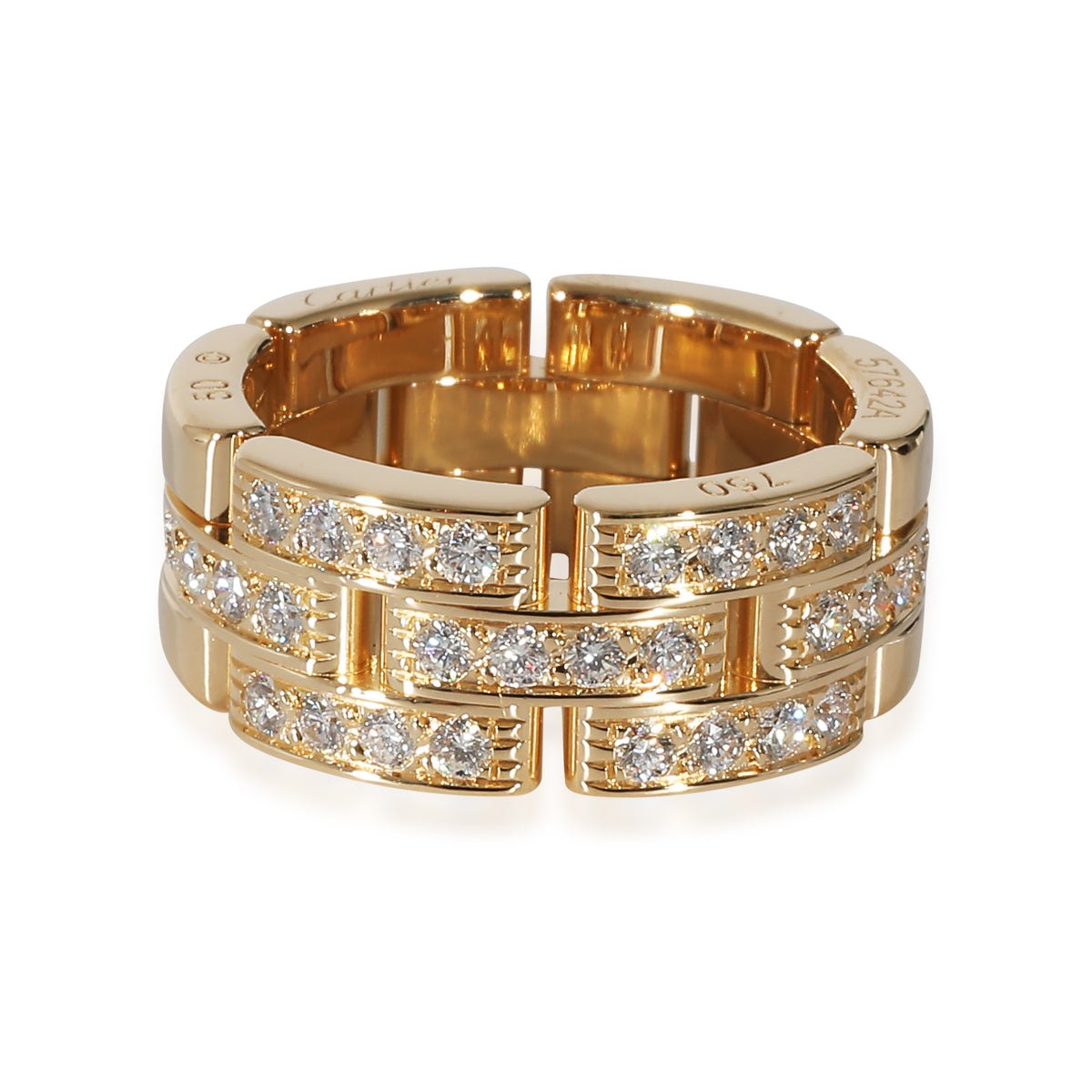 Maillon Panthere Band (Yellow Gold)