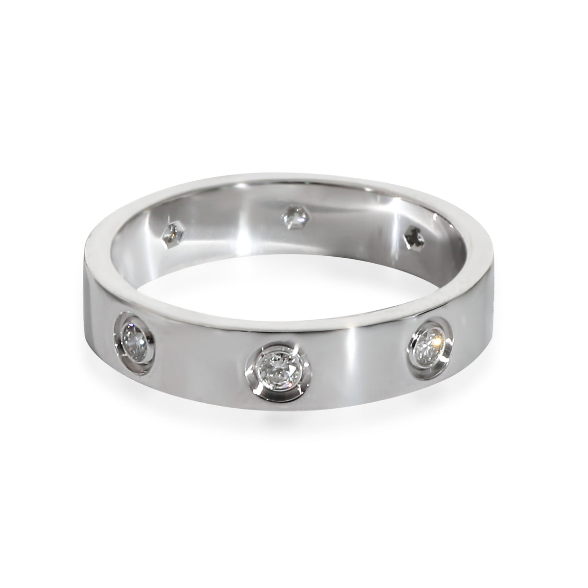 White Gold Small Model Love Ring