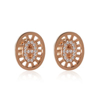 Chaine d'ancre Divine  Earrings in 18k Rose Gold 0.13 CTW