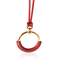 Rose Mexico Swift Gold Plated Loop Pendant