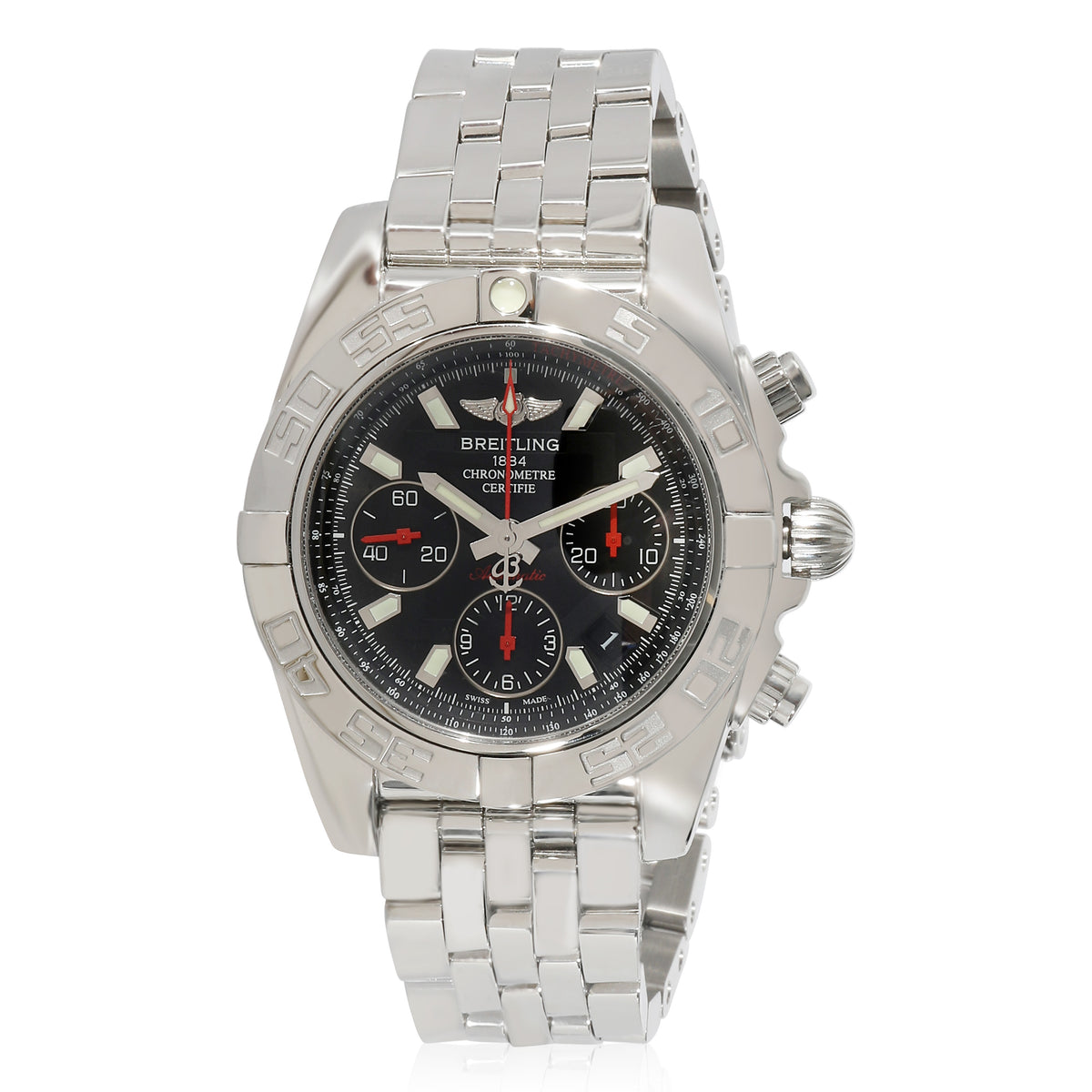 Chronomat 41 AB014112/BB47 Men's Watch in  Stainless Steel