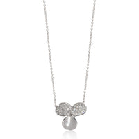 Paper Flowers Diamond Pendant in Platinum 0.33 CTW