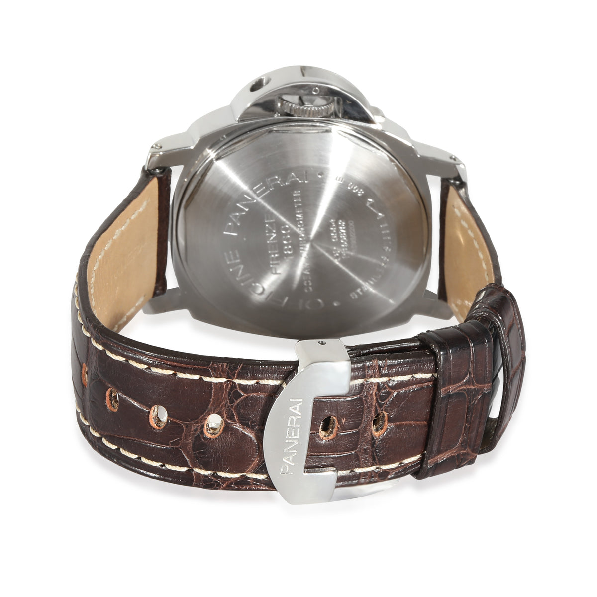 Panerai Luminor GMT PAM00088 Mens Watch in  Stainless Steel