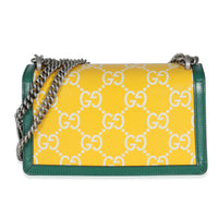 Green Yellow Leather GG Small Dionysus Bag