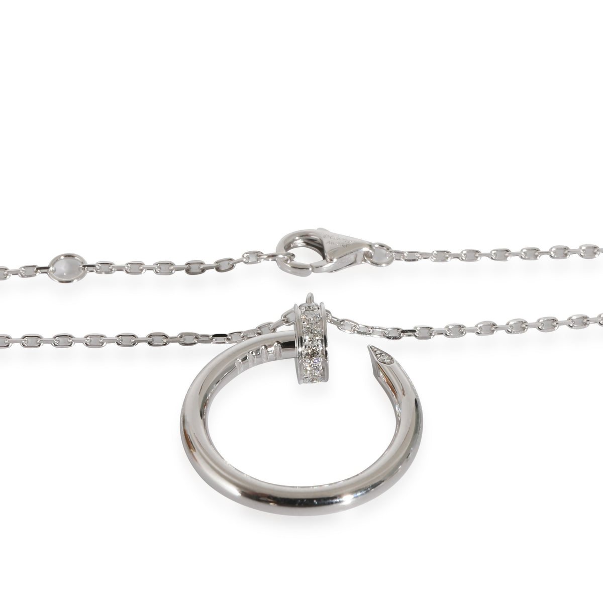 Juste Un Clou Necklace (White Gold)