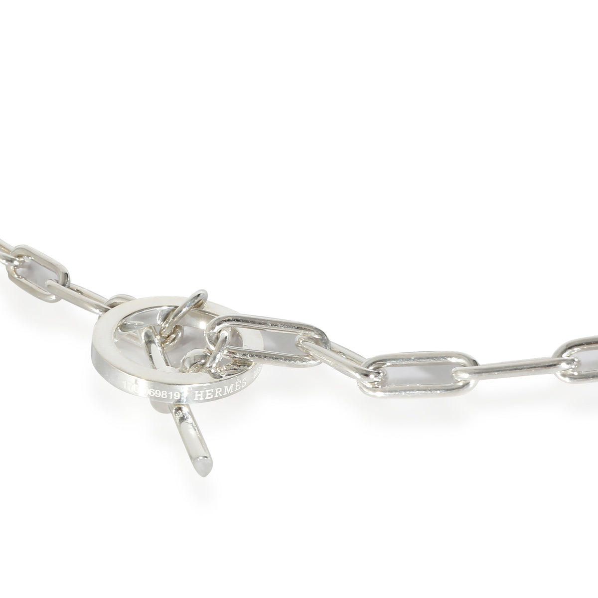 Sterling Silver Chaine D'ancre Toggle Link Necklace