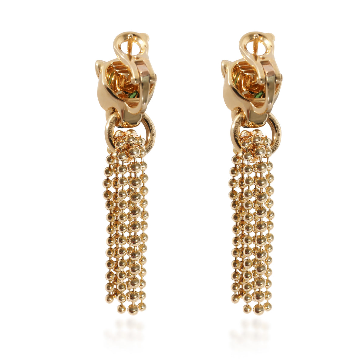 Panthère de Cartier Earrings (Yellow Gold)