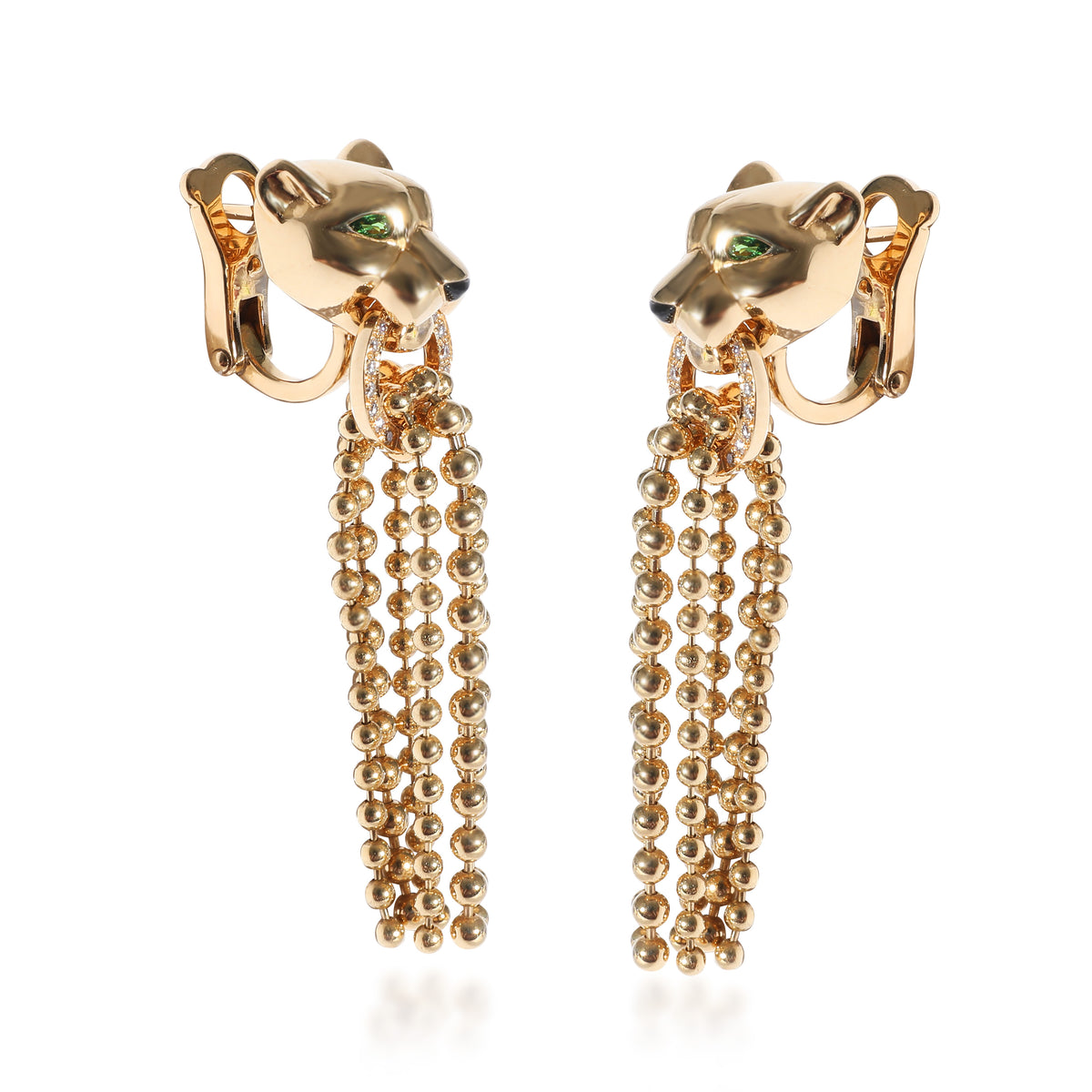 Panthère de Cartier Earrings (Yellow Gold)