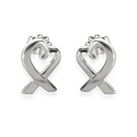 Paloma Picasso 14 mm Loving Heart Earrings in Sterling Silver