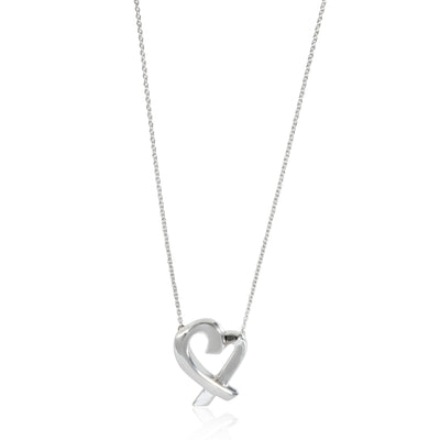 Tiffany Paloma Picasso Loving Heart Pendant in Sterling