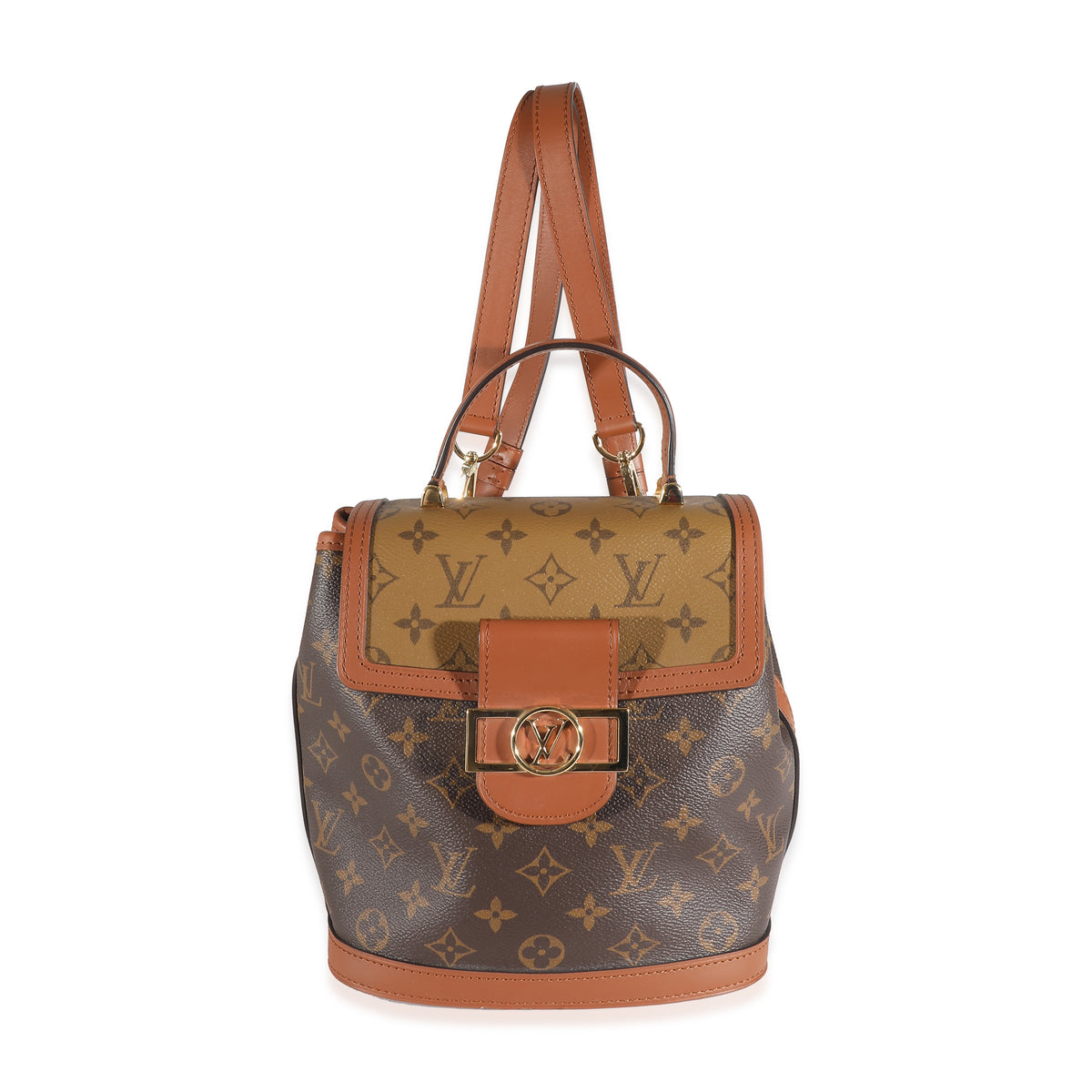 dauphine backpack louis vuitton Louis Vuitton Monogram Reverse Canvas Dauphine Backpack | myGemma