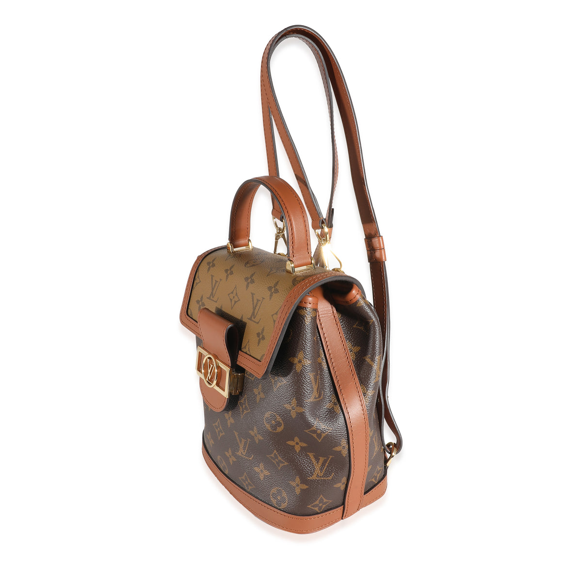 Louis Vuitton Monogram Reverse Canvas Dauphine Backpack | myGemma