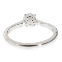 Tiffany Novo Diamond Engagement Ring in Platinum 0.69 Ctw