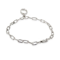 Spartacus Bracelet With Love Charm (White Gold)