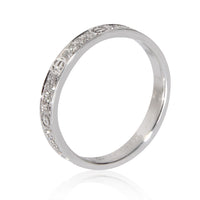 Love Wedding Band, Small Model (White Gold)