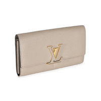 Louis Vuitton Pebble Taurillon Capucines Wallet