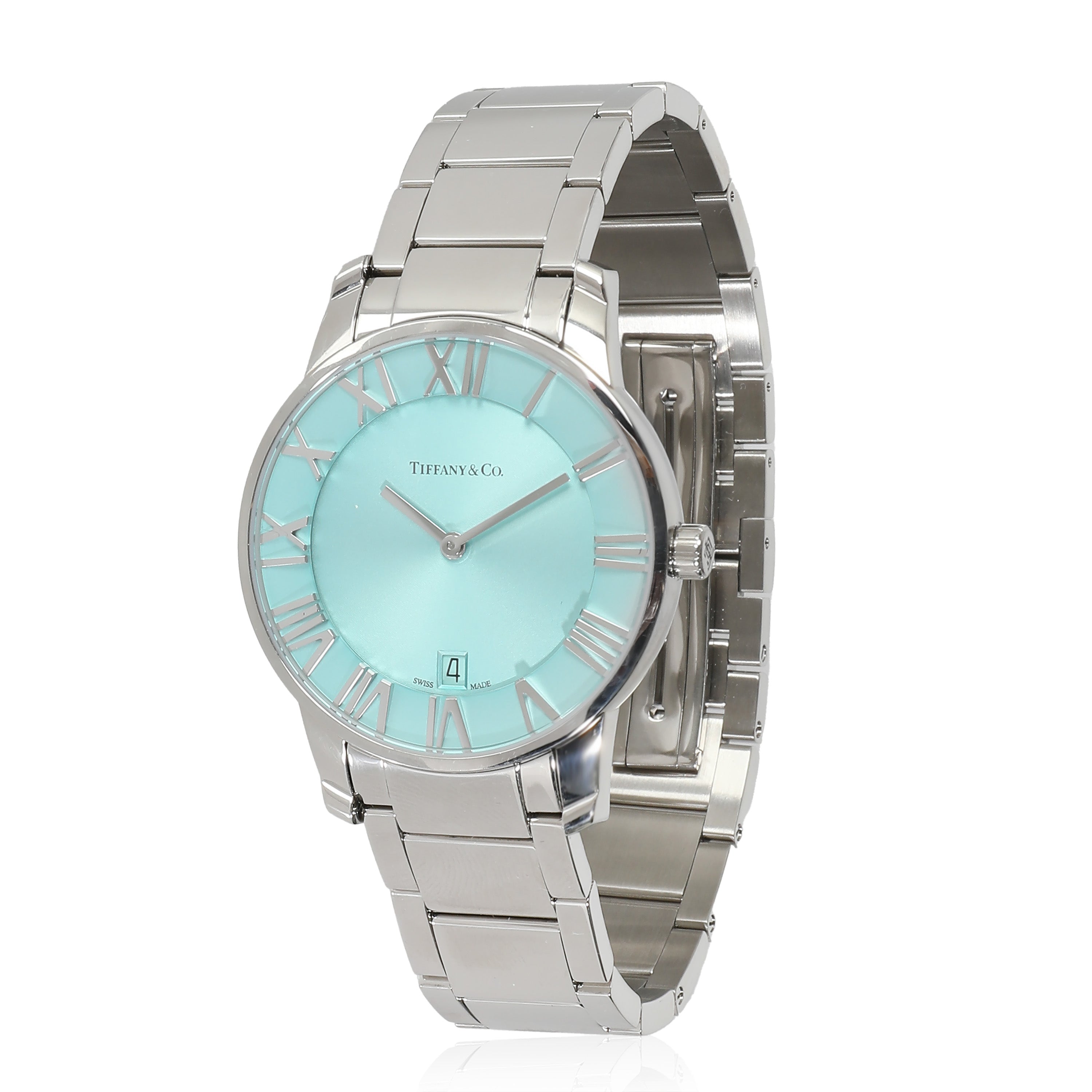 TIFFANY＆Co. Tiffany & Co. Atlas 63452769 Men's Watch in Stainless Steel