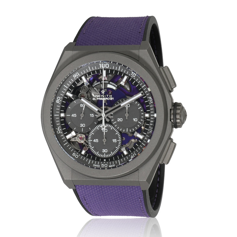 Zenith Defy El Primero 21 97.9001.9004/80.R922 Men's Watch in  Titanium fv