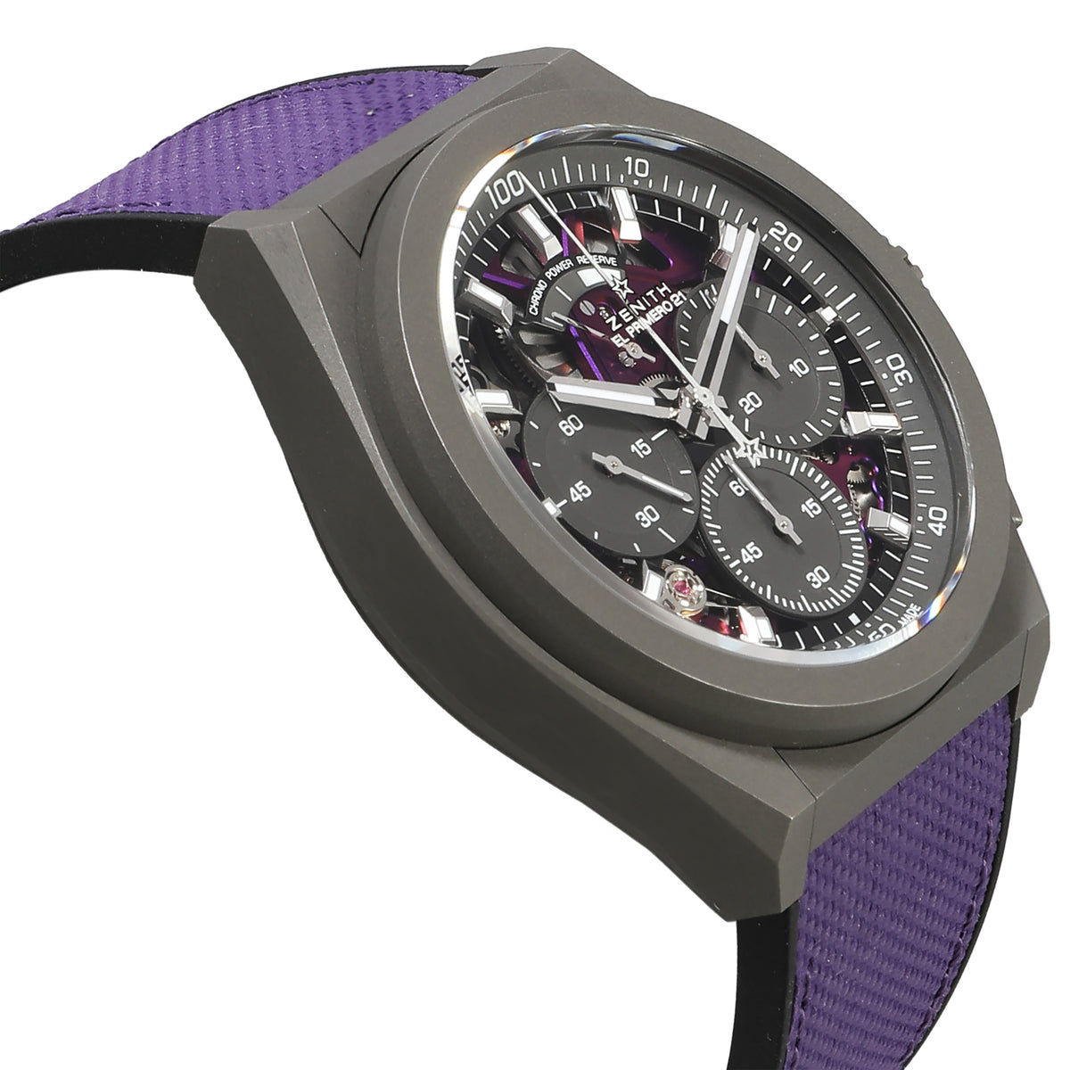 Zenith Defy El Primero 21 97.9001.9004/80.R922 Men's Watch in  Titanium rv