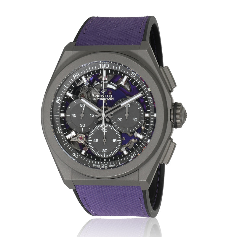 Zenith Defy El Primero 21 97.9001.9004/80.R922 Men's Watch in  Titanium