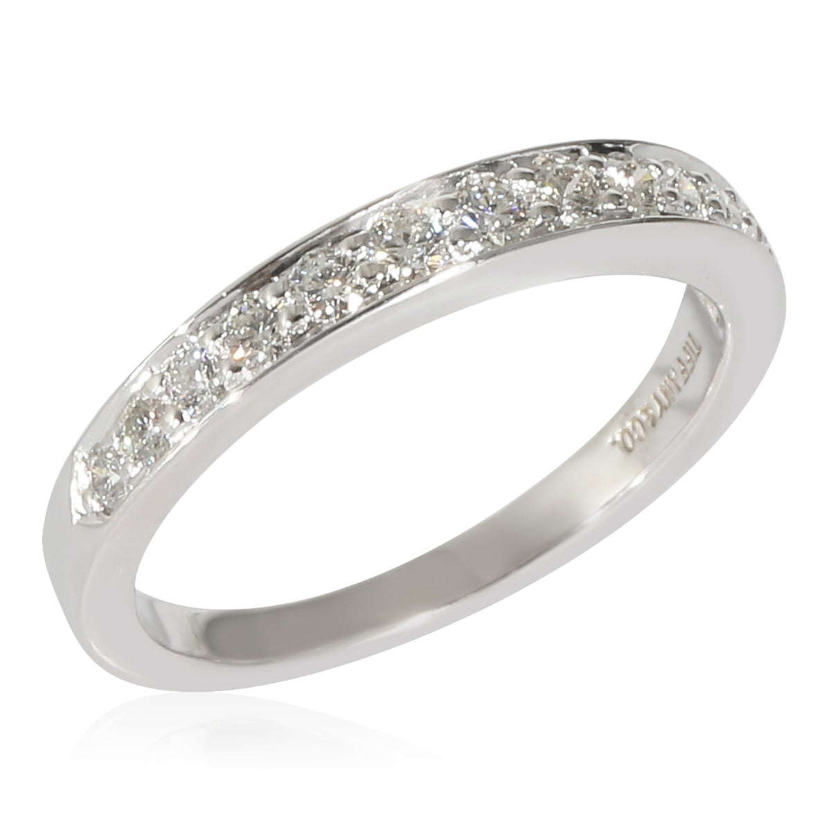 Novo Diamond Wedding Band in Platinum 0.15 CTW