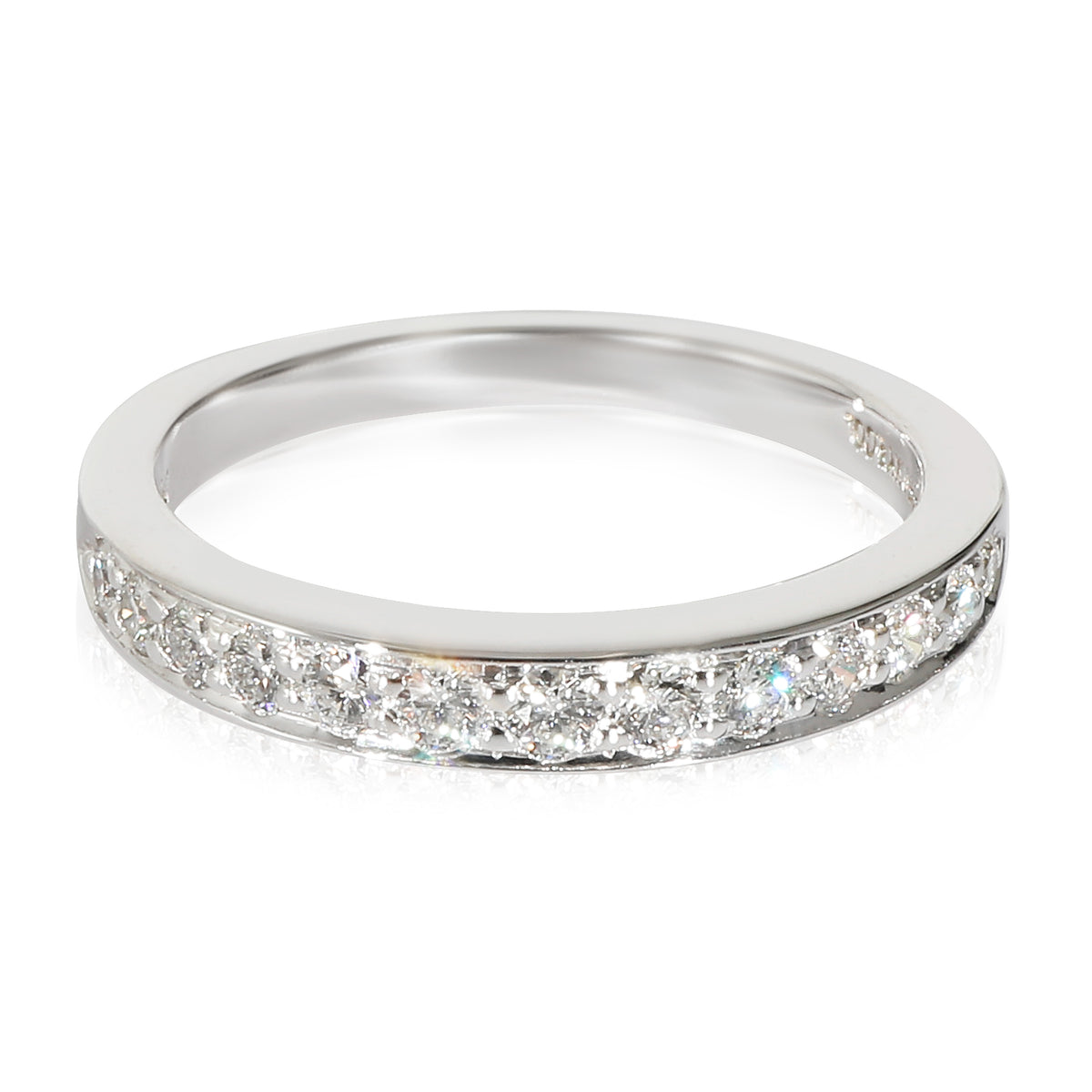 Novo Diamond Wedding Band in Platinum 0.15 CTW