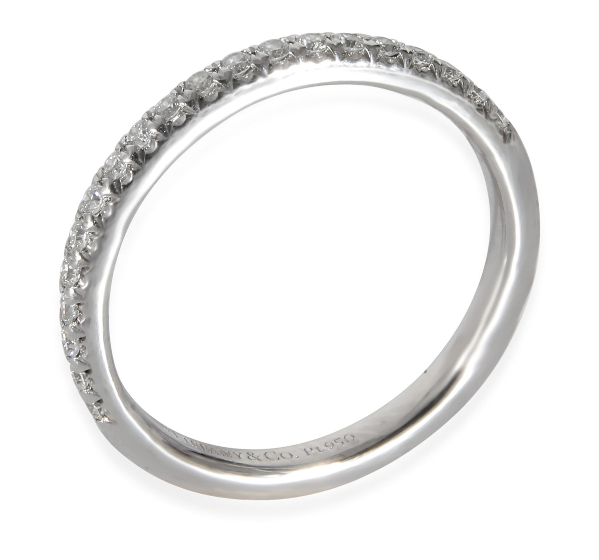 Soleste Diamond Half Eternity Wedding Band in Platinum 0.17 CTW