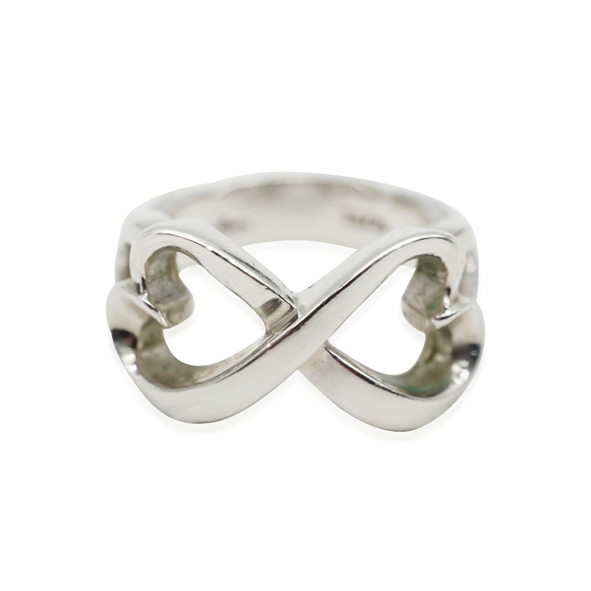 Tiffany Paloma Picasso Loving Heart Infinity Ring in Sterling Silver