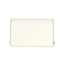 Gucci White Leather Super Mini Dionysus