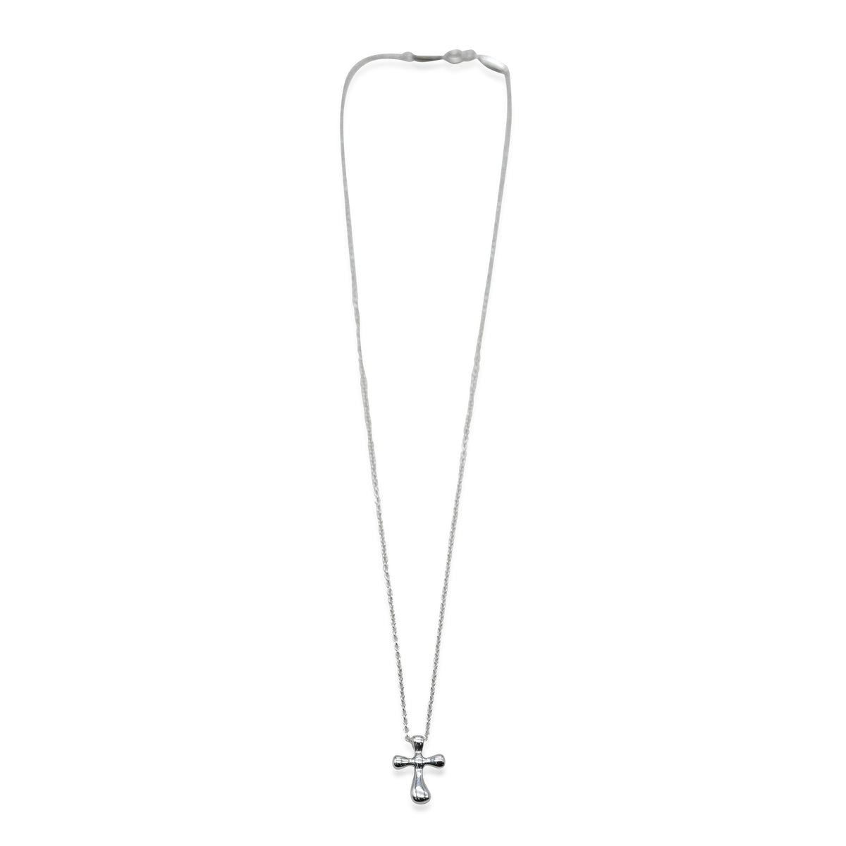 Elsa Peretti Cross Necklace in  Sterling Silver