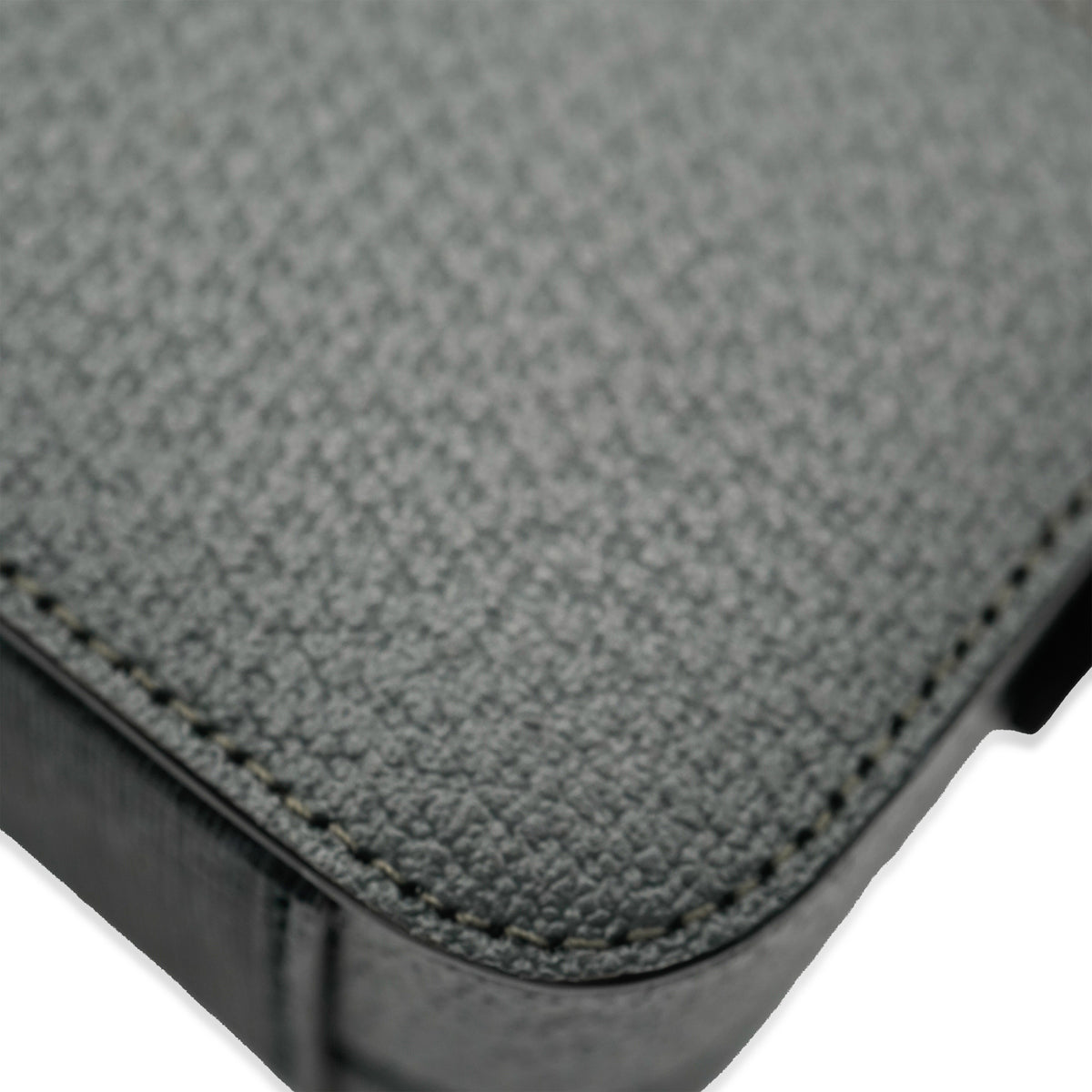 Gucci Grey Calfskin GG Supreme Interlocking G Messenger Handbag ad1