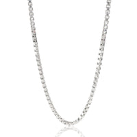 Venetian Chain Link Necklace in Sterling Silver