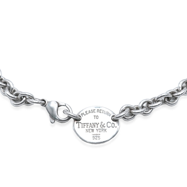 Tiffany & Co. Return to Tiffany Oval Tag Bracelet in Sterling