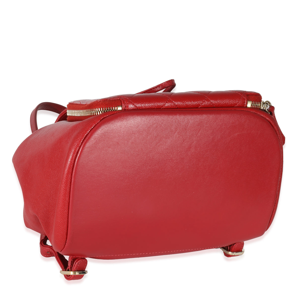 Chanel Red Quilted Caviar Business Affinity Backpack | myGemma