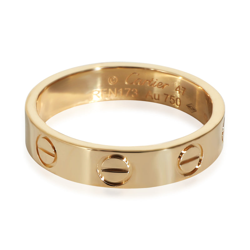 Love Wedding Band in 18K Yellow Gold