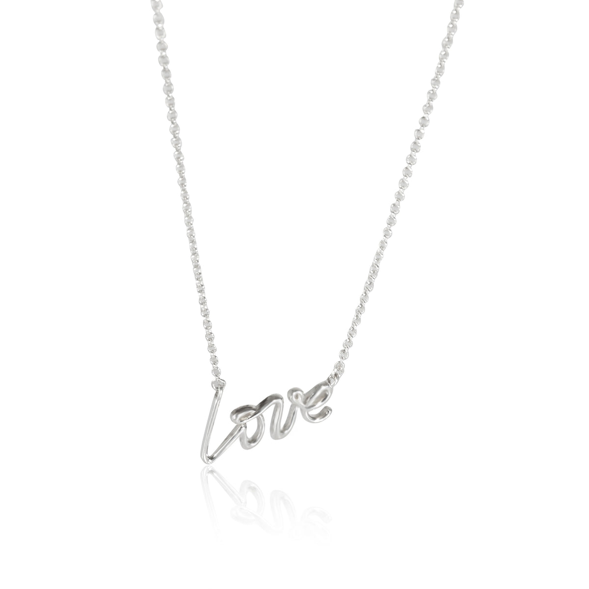 Palomas Graffiti Love Pendant in  Sterling Silver