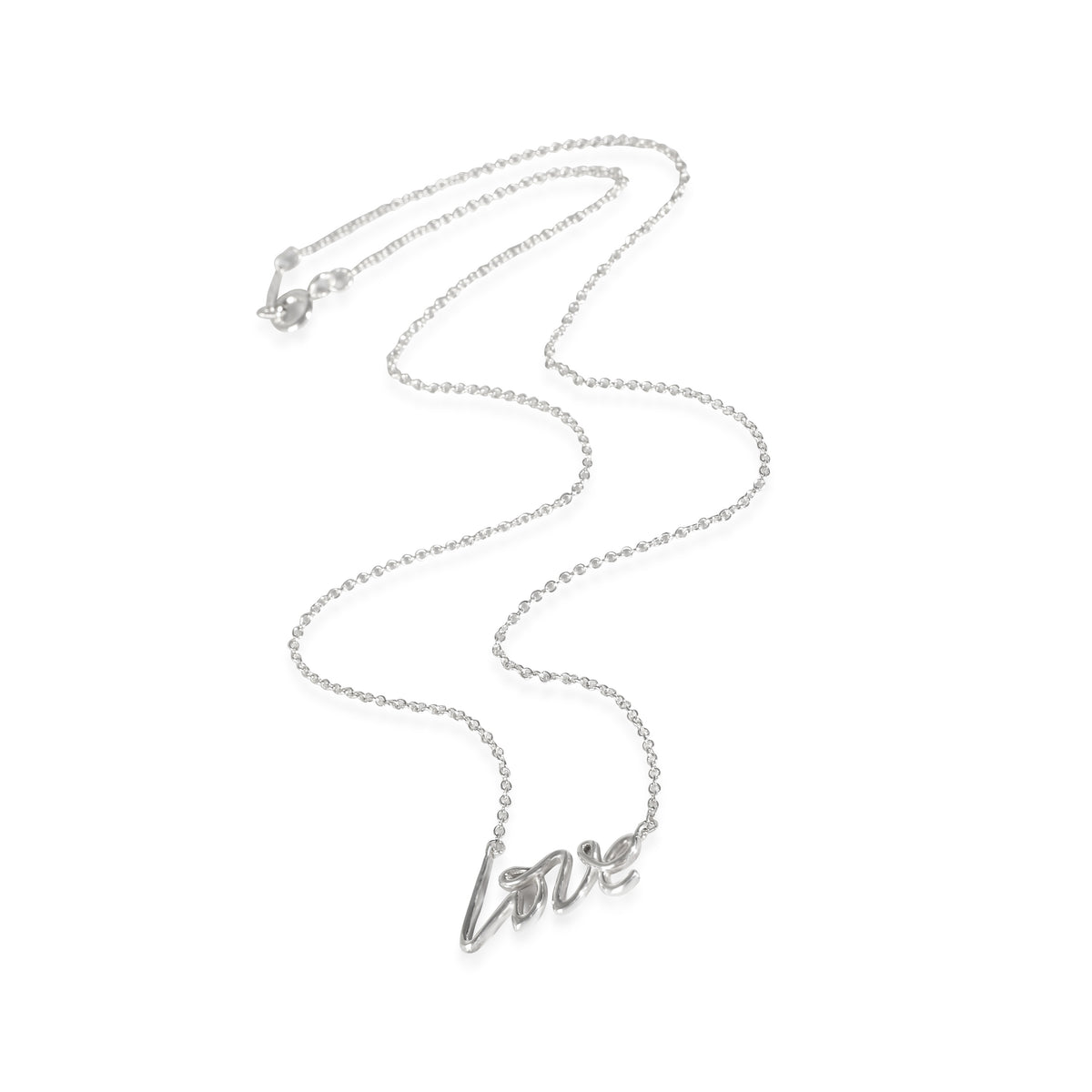 Palomas Graffiti Love Pendant in  Sterling Silver