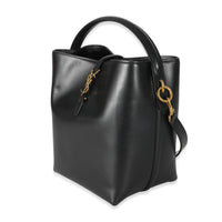 Black Shiny Calfskin Le 37 Bucket Bag