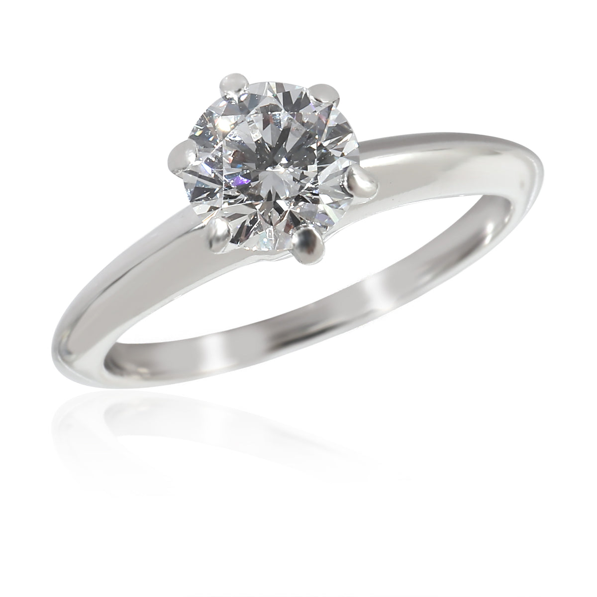 Tiffany & Co. 1.05 ct Round Brilliant Diamond Engagement Ring av