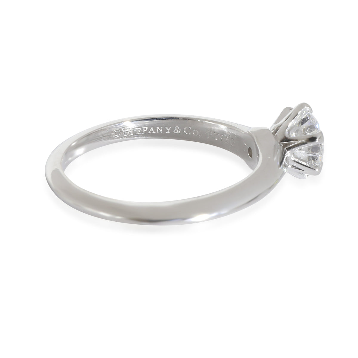 Tiffany & Co. 1.05 ct Round Brilliant Diamond Engagement Ring sv