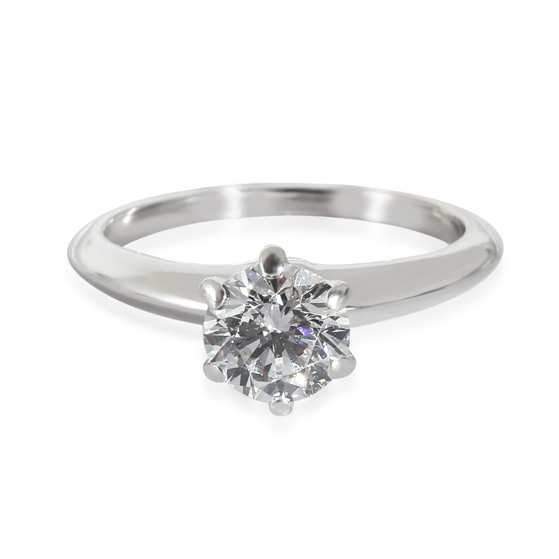 Tiffany & Co. Diamond Engagement Ring in Platinum D IF 1.05 CTW