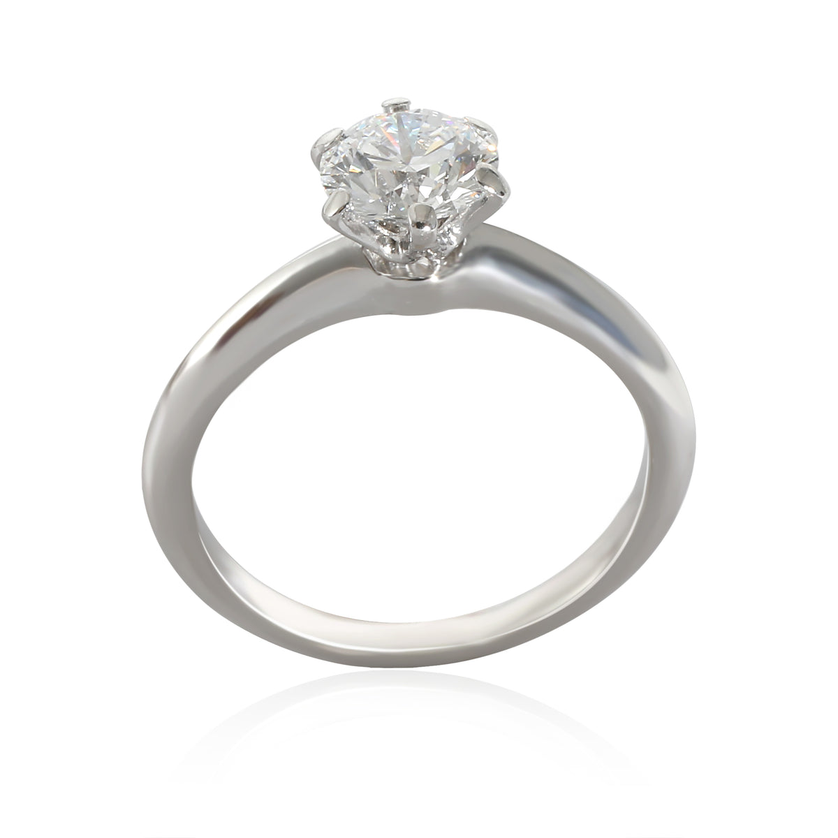 Diamond Engagement Ring in Platinum D IF 1.05 CTW