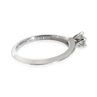 Tiffany & Co. Diamond Engagement Ring in Platinum G VS1