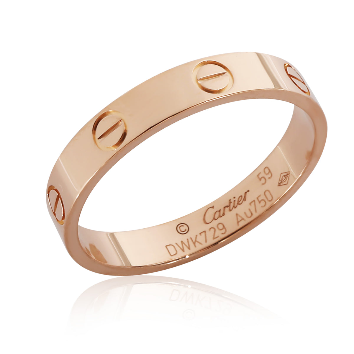 Love Wedding Band in 18K Rose Gold