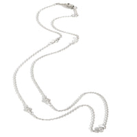 Elsa Peretti 5 Station Diamonds by the Yard Neclace, Platinum