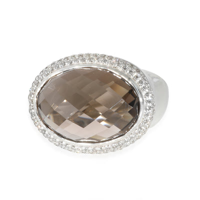 Signature Oval Cocktail Ring in  Sterling Silver 0.5 CTW