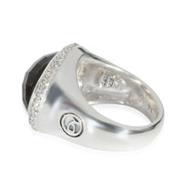 Signature Oval Cocktail Ring in  Sterling Silver 0.5 CTW