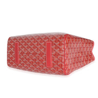 Red Goyardine Canvas Souple Rouette